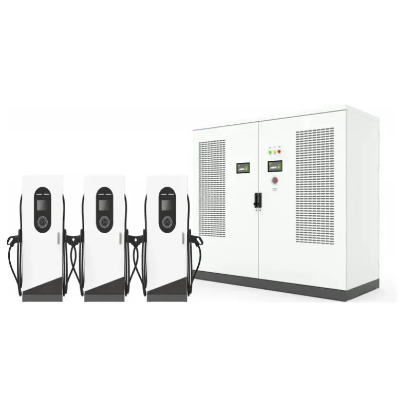EKDC6 240-600 kW split-type DC fast EV charging system with 4-12 charge points (up to 250 kW each)