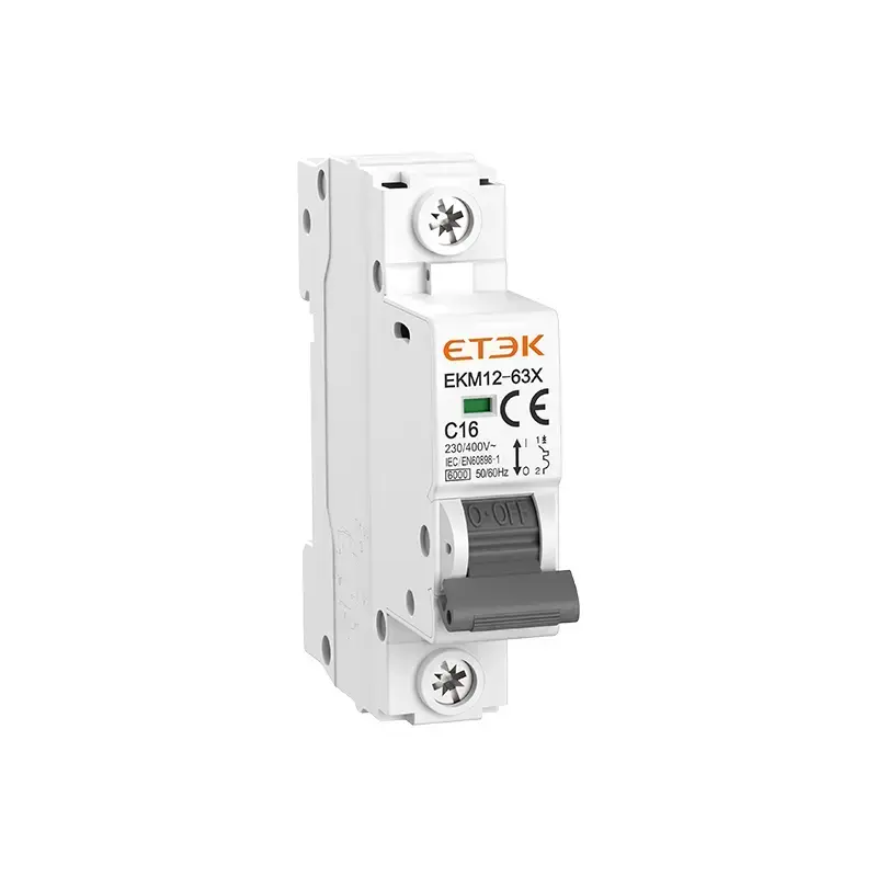 EKM12-63X 6kA Minidisjuntor(Miniaturer Circuit Breaker)