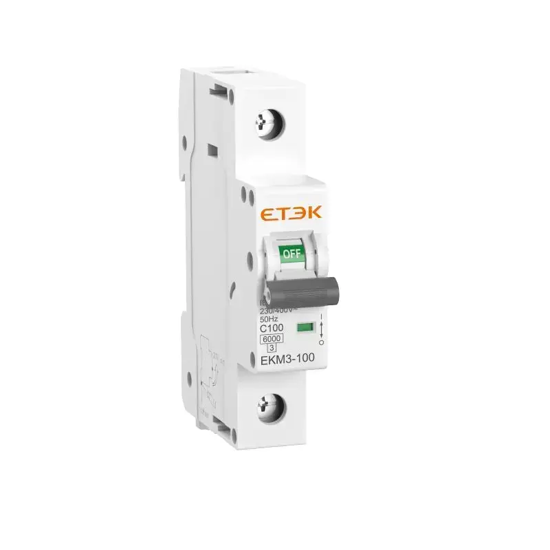 EKM3-100-6kA-Miniature-Circuit-Breaker-MCB-1P-C-Curve-100A
