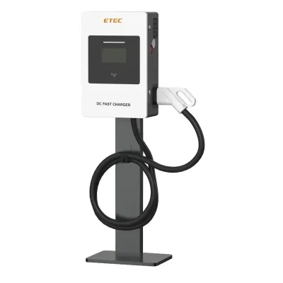 EKDC1 20-30 kW single-gun compact DC fast EV charger with CCS Combo 2 by ETEK