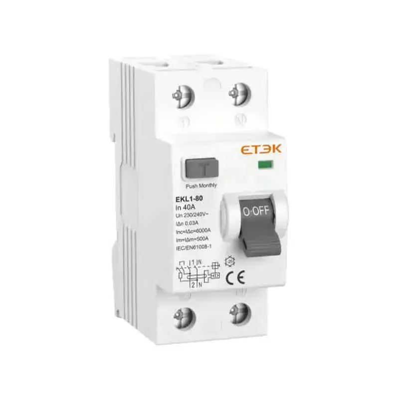 EKL1-80(H) IDR Interruptor Diferencial Residual