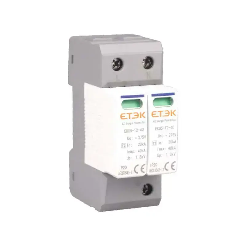 40kA Industrial SPD Type 2 | IEC Certified Surge Protection Device