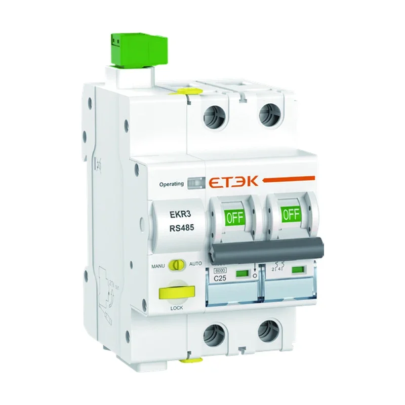 EKR3 RS485 smart MCB product photo white background