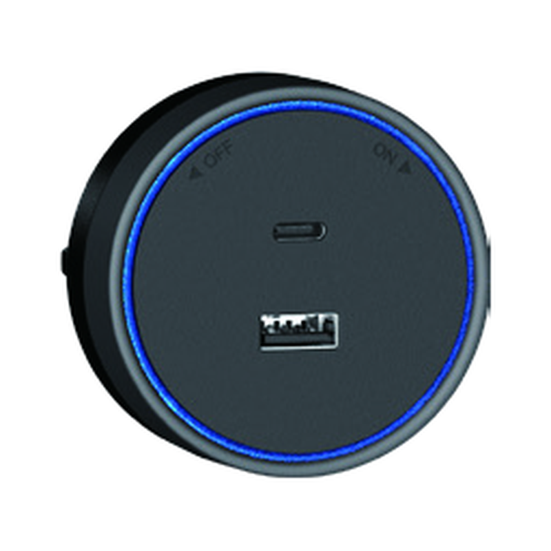 ED1 A+C USB charger black