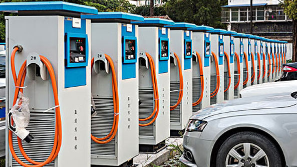What does an electric vehicle charger mean?