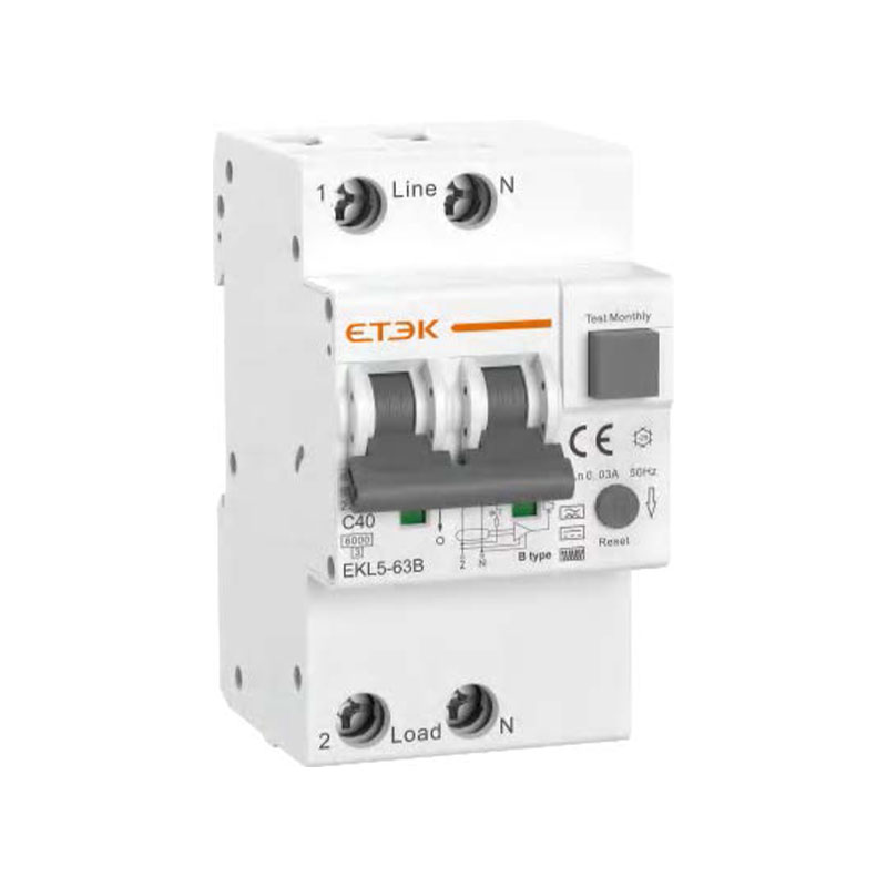 EKL5-63B 10kA Type B Electronic RCBO