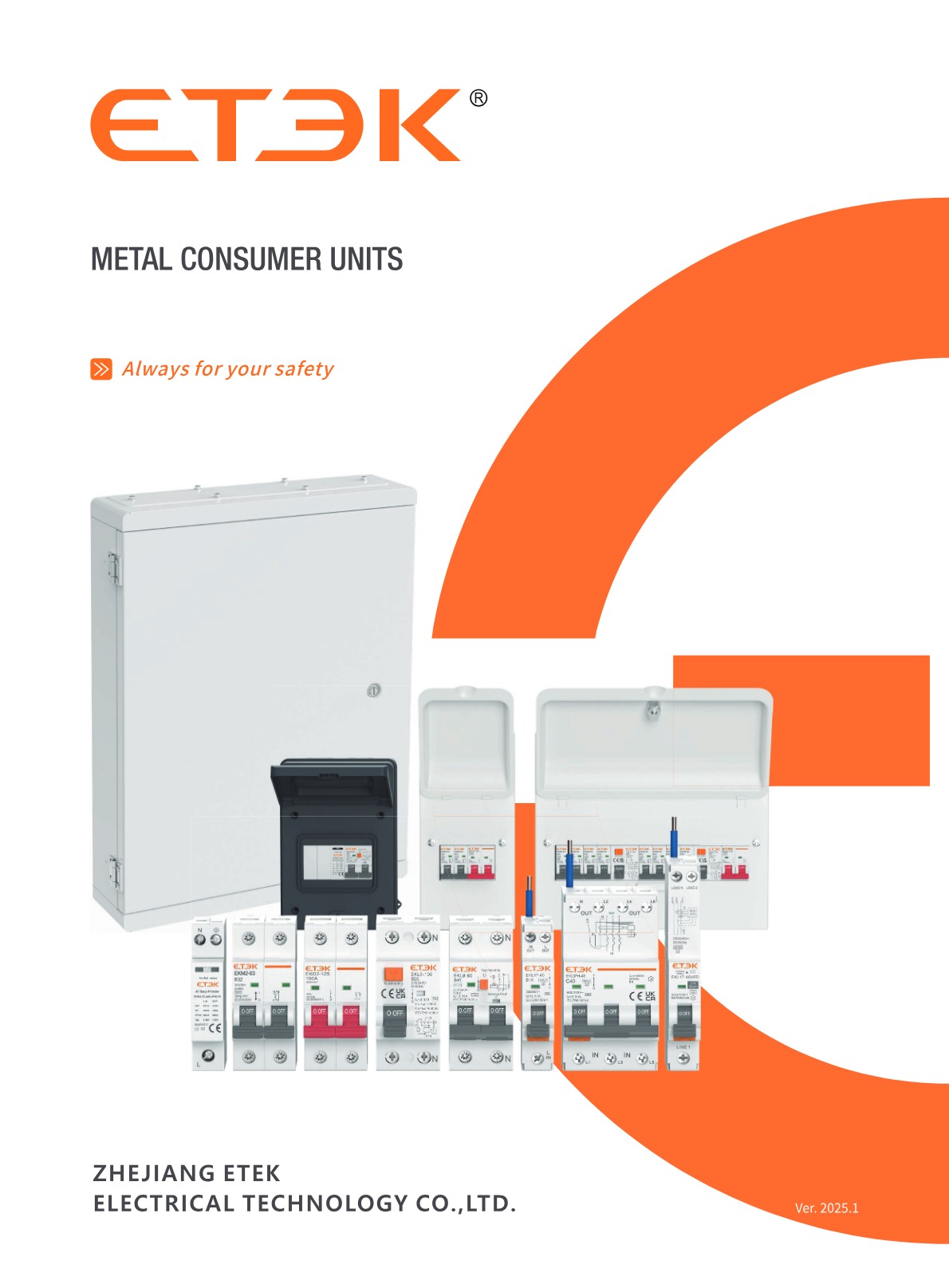 ETEK Metal Consumer Units 2025.1