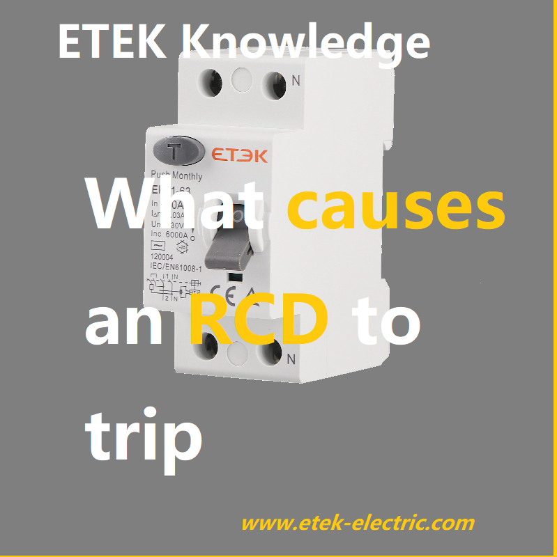 What causes an RCD to trip