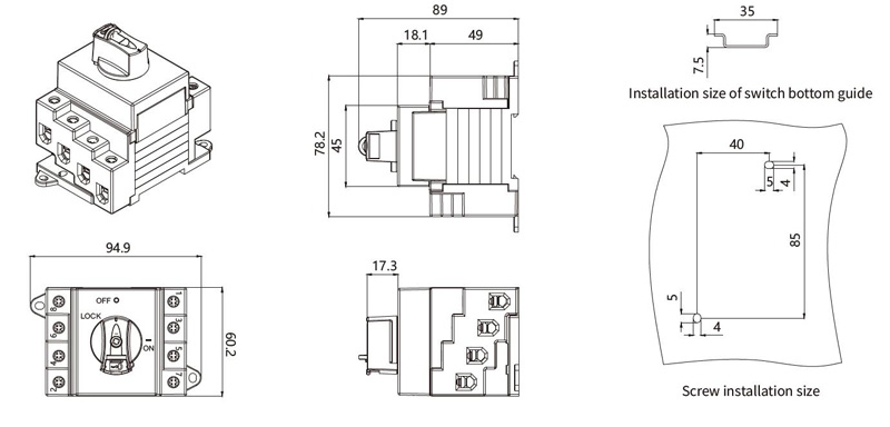 ekd6 db32 enclosure dc isolator 10